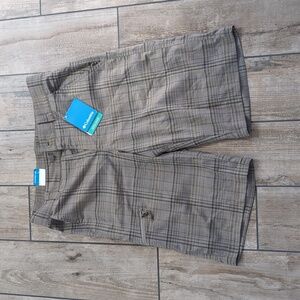 NWT Men's Columbia Curtis Creek Plaid Cargo Shorts, Modern Classic Fit